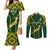 south-africa-rugby-couples-matching-mermaid-dress-and-long-sleeve-button-shirts-2023-go-champions-world-cup-springboks