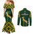 south-africa-rugby-couples-matching-mermaid-dress-and-long-sleeve-button-shirts-2023-go-champions-world-cup-springboks