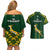 South Africa Rugby Couples Matching Off Shoulder Short Dress and Hawaiian Shirt 2023 Go Champions World Cup Springboks - Wonder Print Shop