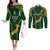 south-africa-rugby-couples-matching-off-the-shoulder-long-sleeve-dress-and-long-sleeve-button-shirts-2023-go-champions-world-cup-springboks