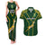 South Africa Rugby Couples Matching Tank Maxi Dress and Hawaiian Shirt 2023 Go Champions World Cup Springboks - Wonder Print Shop