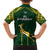 South Africa Rugby Family Matching Long Sleeve Bodycon Dress and Hawaiian Shirt 2023 Go Champions World Cup Springboks - Wonder Print Shop