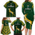 South Africa Rugby Family Matching Long Sleeve Bodycon Dress and Hawaiian Shirt 2023 Go Champions World Cup Springboks - Wonder Print Shop