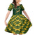 South Africa Rugby Family Matching Mermaid Dress and Hawaiian Shirt 2023 Go Champions World Cup Springboks - Wonder Print Shop