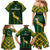 South Africa Rugby Family Matching Mermaid Dress and Hawaiian Shirt 2023 Go Champions World Cup Springboks - Wonder Print Shop