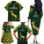 South Africa Rugby Family Matching Off Shoulder Long Sleeve Dress and Hawaiian Shirt 2023 Go Champions World Cup Springboks - Wonder Print Shop