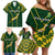 South Africa Rugby Family Matching Off Shoulder Short Dress and Hawaiian Shirt 2023 Go Champions World Cup Springboks - Wonder Print Shop