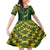 South Africa Rugby Family Matching Puletasi Dress and Hawaiian Shirt 2023 Go Champions World Cup Springboks - Wonder Print Shop