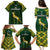 South Africa Rugby Family Matching Puletasi Dress and Hawaiian Shirt 2023 Go Champions World Cup Springboks - Wonder Print Shop