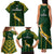 South Africa Rugby Family Matching Tank Maxi Dress and Hawaiian Shirt 2023 Go Champions World Cup Springboks - Wonder Print Shop