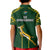 South Africa Rugby Kid Polo Shirt 2023 Go Champions World Cup Springboks - Wonder Print Shop