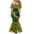 South Africa Rugby Mermaid Dress 2023 Go Champions World Cup Springboks - Wonder Print Shop