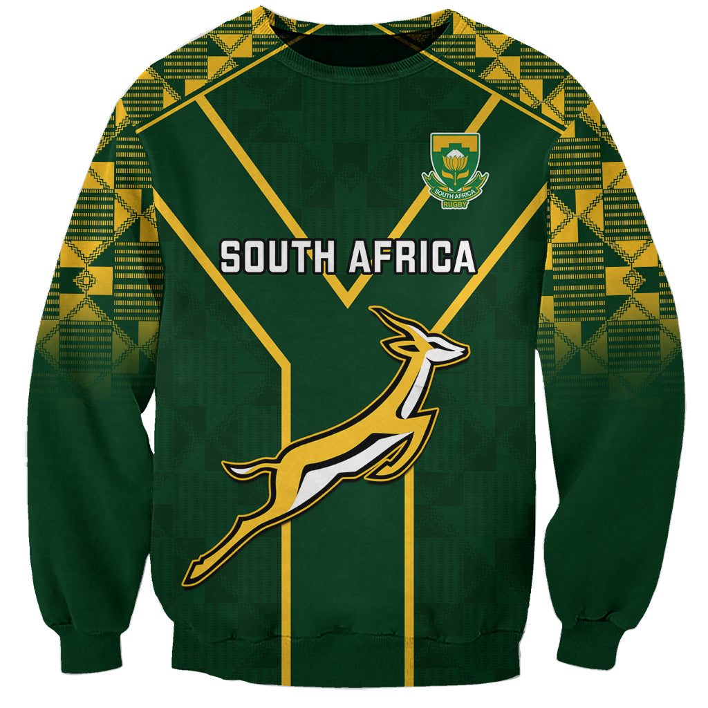 South Africa Rugby Sweatshirt 2023 Go Champions World Cup Springboks - Wonder Print Shop