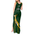 South Africa Rugby Tank Maxi Dress 2023 Go Champions World Cup Springboks - Wonder Print Shop