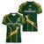 South Africa Rugby Women V Neck T Shirt 2023 Go Champions World Cup Springboks - Wonder Print Shop