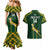 Custom South Africa Rugby Couples Matching Mermaid Dress and Hawaiian Shirt 2023 Go Champions World Cup Springboks - Wonder Print Shop