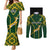 custom-south-africa-rugby-couples-matching-mermaid-dress-and-long-sleeve-button-shirts-2023-go-champions-world-cup-springboks