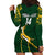 Custom South Africa Rugby Hoodie Dress 2023 Go Champions World Cup Springboks - Wonder Print Shop