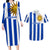 Uruguay Rugby Couples Matching Long Sleeve Bodycon Dress and Hawaiian Shirt Go Los Teros Flag Style - Wonder Print Shop