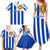 Uruguay Rugby Family Matching Summer Maxi Dress and Hawaiian Shirt Go Los Teros Flag Style - Wonder Print Shop