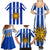 Uruguay Rugby Family Matching Summer Maxi Dress and Hawaiian Shirt Go Los Teros Flag Style - Wonder Print Shop