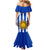 Uruguay Rugby Mermaid Dress Go Los Teros Flag Style - Wonder Print Shop