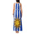 Uruguay Rugby Tank Maxi Dress Go Los Teros Flag Style - Wonder Print Shop