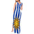 Uruguay Rugby Tank Maxi Dress Go Los Teros Flag Style - Wonder Print Shop