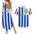 Custom Uruguay Rugby Couples Matching Summer Maxi Dress and Hawaiian Shirt Go Los Teros Flag Style - Wonder Print Shop