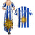 Custom Uruguay Rugby Couples Matching Summer Maxi Dress and Hawaiian Shirt Go Los Teros Flag Style - Wonder Print Shop