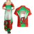 Wales Rugby Couples Matching Summer Maxi Dress and Hawaiian Shirt 2023 Come On Cymru Champions World Cup - Wonder Print Shop