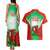 Wales Rugby Couples Matching Tank Maxi Dress and Hawaiian Shirt 2023 Come On Cymru Champions World Cup - Wonder Print Shop