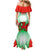 Wales Rugby Family Matching Mermaid Dress and Hawaiian Shirt 2023 Come On Cymru Champions World Cup - Wonder Print Shop