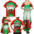 Wales Rugby Family Matching Summer Maxi Dress and Hawaiian Shirt 2023 Come On Cymru Champions World Cup - Wonder Print Shop