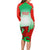 Wales Rugby Long Sleeve Bodycon Dress 2023 Come On Cymru Champions World Cup - Wonder Print Shop