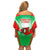 Wales Rugby Off Shoulder Short Dress 2023 Come On Cymru Champions World Cup - Wonder Print Shop