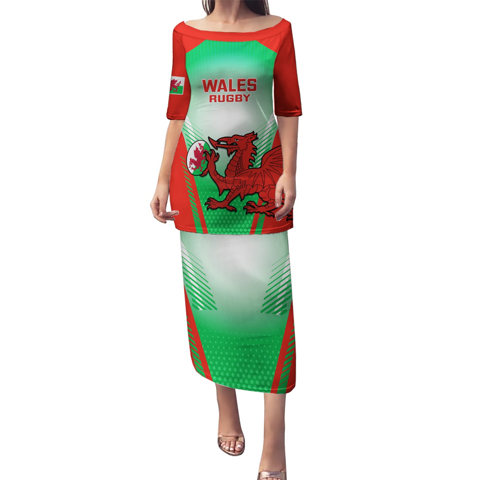 Wales Rugby Puletasi 2023 Come On Cymru Champions World Cup - Wonder Print Shop