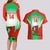 Custom Wales Rugby Couples Matching Long Sleeve Bodycon Dress and Hawaiian Shirt 2023 Come On Cymru Champions World Cup - Wonder Print Shop