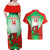 Custom Wales Rugby Couples Matching Off Shoulder Maxi Dress and Hawaiian Shirt 2023 Come On Cymru Champions World Cup - Wonder Print Shop