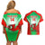 Custom Wales Rugby Couples Matching Off Shoulder Short Dress and Hawaiian Shirt 2023 Come On Cymru Champions World Cup - Wonder Print Shop