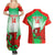 Custom Wales Rugby Couples Matching Summer Maxi Dress and Hawaiian Shirt 2023 Come On Cymru Champions World Cup - Wonder Print Shop