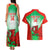 Custom Wales Rugby Couples Matching Tank Maxi Dress and Hawaiian Shirt 2023 Come On Cymru Champions World Cup - Wonder Print Shop