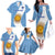 Argentina Rugby Family Matching Off Shoulder Long Sleeve Dress and Hawaiian Shirt 2023 Go Champions Los Pumas World Cup - Wonder Print Shop