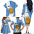 Argentina Rugby Family Matching Off Shoulder Long Sleeve Dress and Hawaiian Shirt 2023 Go Champions Los Pumas World Cup - Wonder Print Shop