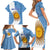 Argentina Rugby Family Matching Short Sleeve Bodycon Dress and Hawaiian Shirt 2023 Go Champions Los Pumas World Cup - Wonder Print Shop