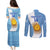 Custom Argentina Rugby Couples Matching Puletasi Dress and Long Sleeve Button Shirts 2023 Go Champions Los Pumas World Cup - Wonder Print Shop