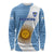 Custom Argentina Rugby Long Sleeve Shirt 2023 Go Champions Los Pumas World Cup - Wonder Print Shop