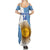 Custom Argentina Rugby Summer Maxi Dress 2023 Go Champions Los Pumas World Cup - Wonder Print Shop