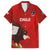 Chile Rugby Family Matching Off Shoulder Short Dress and Hawaiian Shirt 2023 Los Condores Grunge Style - Wonder Print Shop