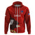 Chile Rugby Hoodie 2023 Los Condores Grunge Style - Wonder Print Shop